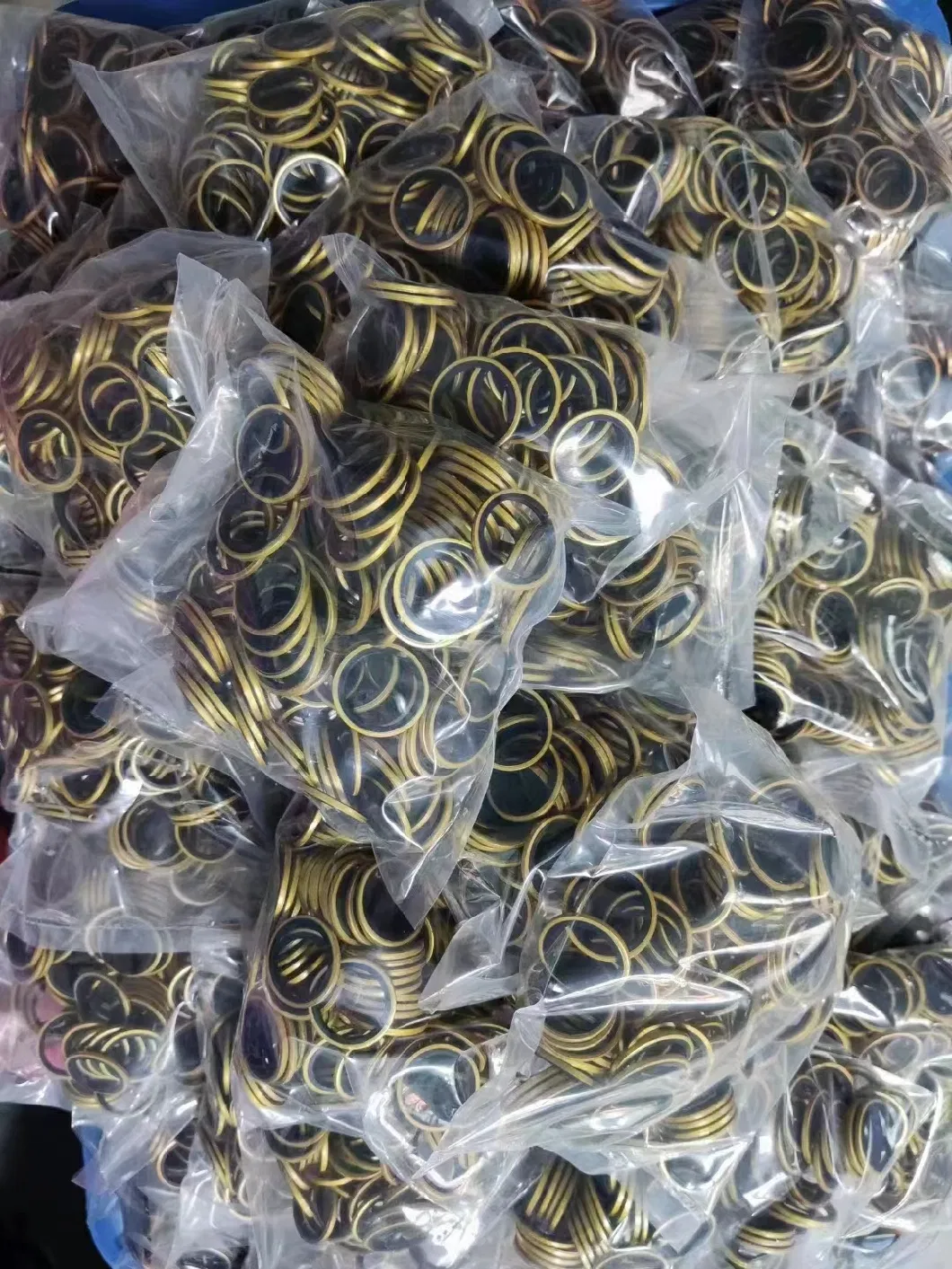 خود متمرکز 304 فولاد ضد زنگ Dowty مهر و موم گاسکت NBR لاستیک بسته مهر و موم شوینده 3