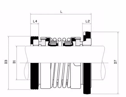 مهر مکانیکی پمپ آب با کیفیت بالا با استانداردهای دقیق و تحویل سریع 0
